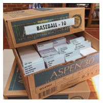 thumbnail image 2 of Mystery Box 20 Pack 500 Count Trading Card Storage Box Corrugated Cardboard... Sports Card Storage 2 of 10