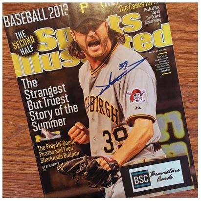 Jason Grilli TTM Sports Illustrated