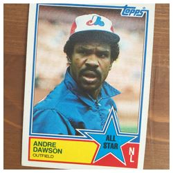 1983 Andre Dawson All-Star