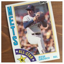 1984 Jesse Orosco All-Star