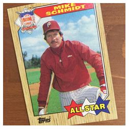 1987 Mike Schmidt All-Star