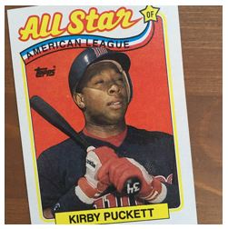 1989 Kirby Puckett All-Star