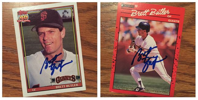 Brett Butler TTM Success