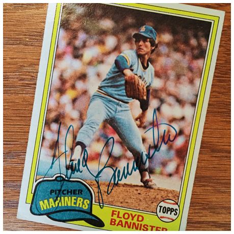 Floyd Bannister TTM Success