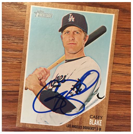 Casey Blake TTM Success