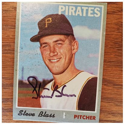 Steve Blass TTM Success