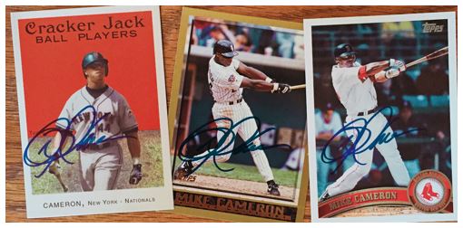 Mike Cameron TTM Success