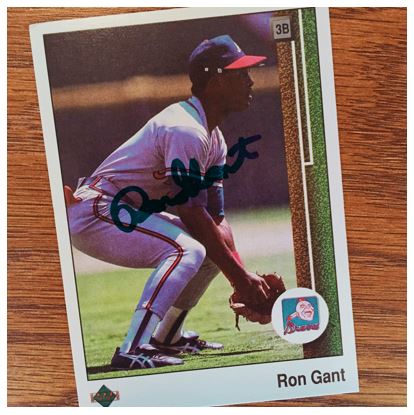 Ron Gant TTM Success