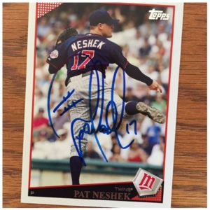 Pat Neshek TTM Success