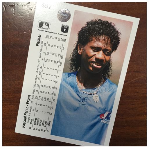 Pascual Rockin' the Jheri Curl