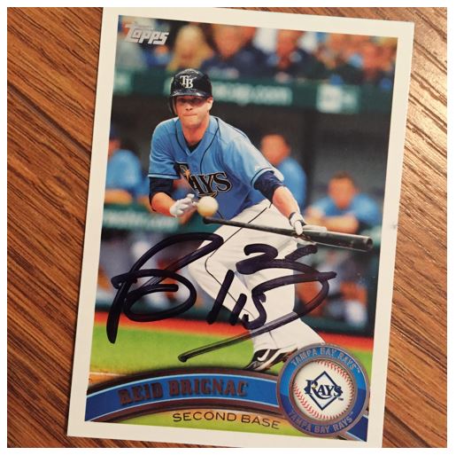 Reid Brignac TTM Success