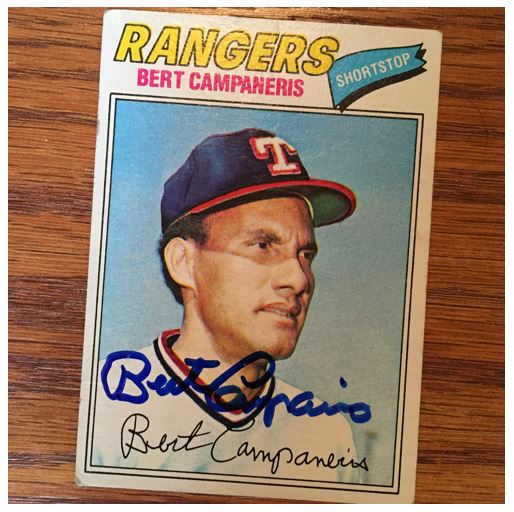 Bert Campaneris TTM Success