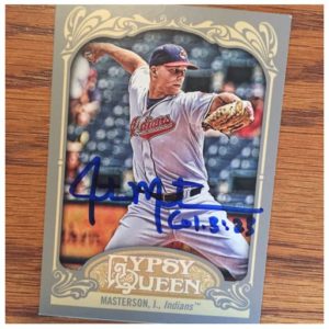 Justin Masterson TTM Success