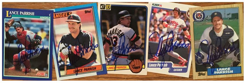 Lance Parrish TTM Success - Bravestarr Cards