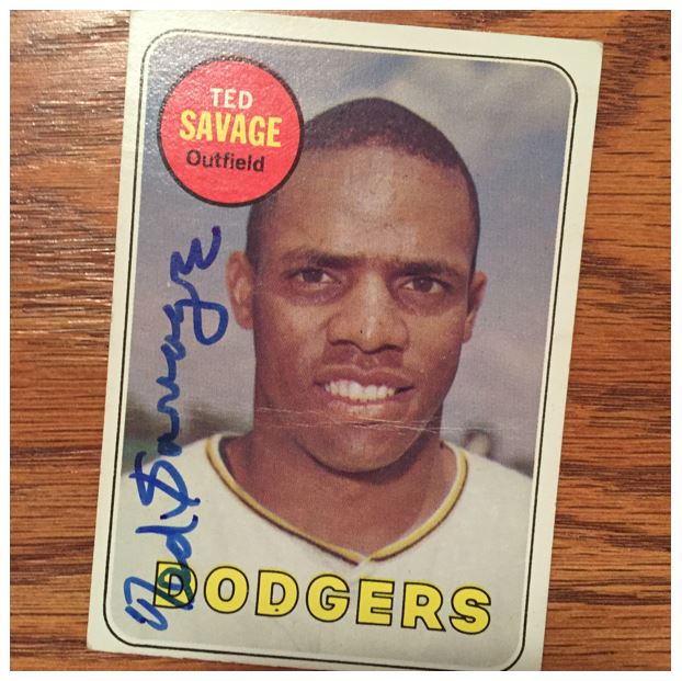 Ted Savage TTM Success