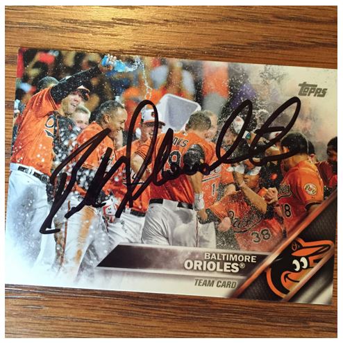 Buck Showalter TTM Success