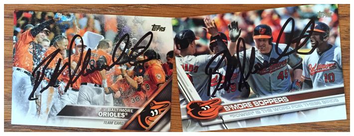 Buck Showatler TTM Success