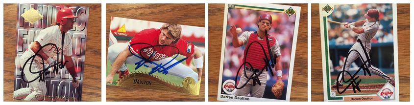 Darren Daulton TTM Success