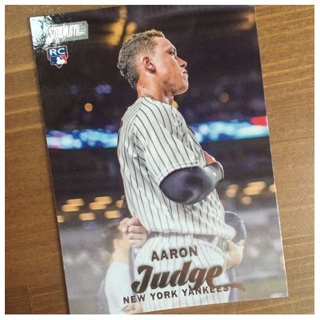 Aaron Judge Topps Stadium Club