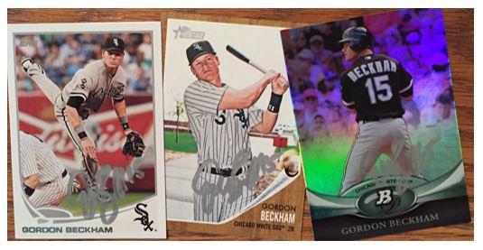 Gordon Beckham TTM Success