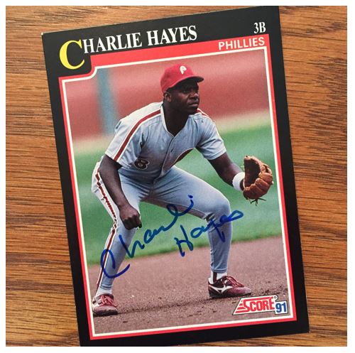 Charlie Hayes TTM Success