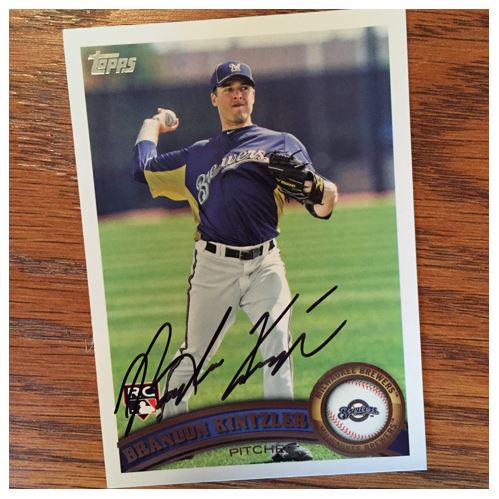 Brandon Kintzler TTM Success