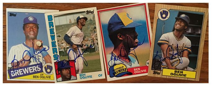 Ben Oglivie TTM Success in 2023  Success, Baseball cards, Baseball