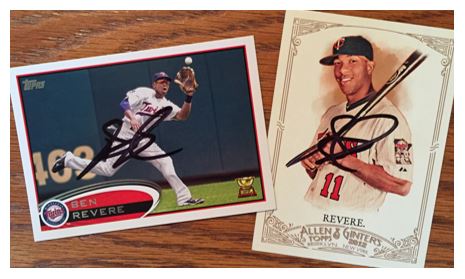 Ben Revere TTM Success