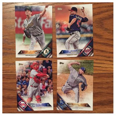Potential TTM Cards from 2016 Topps Series 2 Blaster