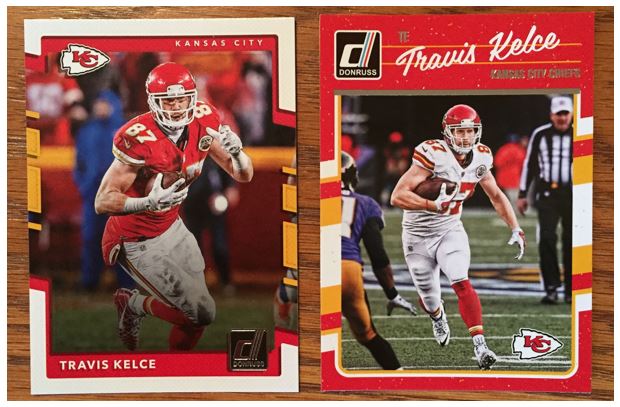 Comparing '16 and '17 Donruss Football