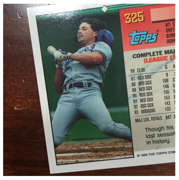 1994 Topps Baseball Failures