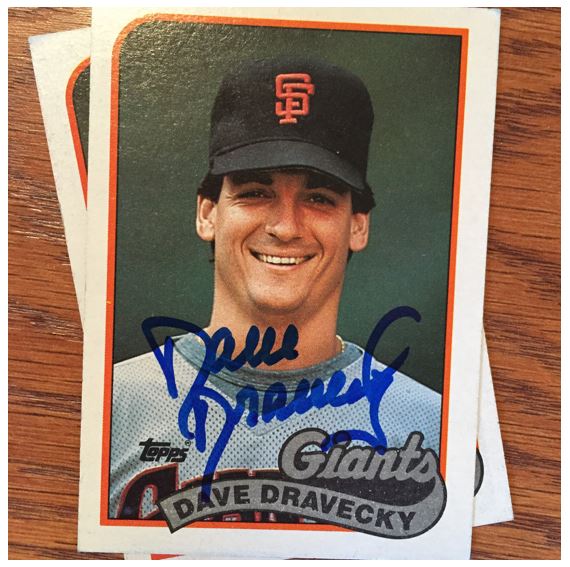 Dave Dravecky TTM Success