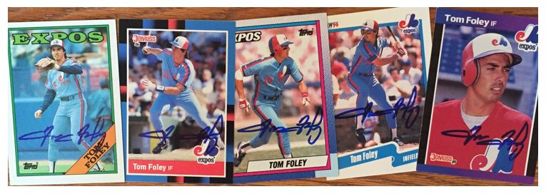 Tom Foley TTM Success