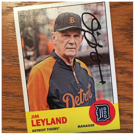 Jim Leyland TTM Success