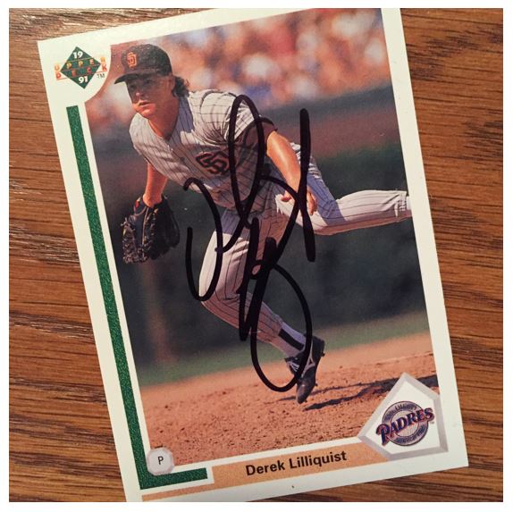 Derek Lilliquist TTM Success