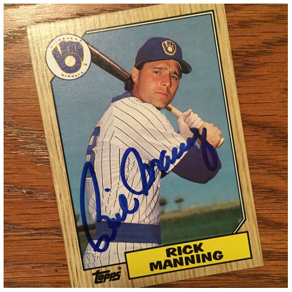 Rick Manning TTM Success