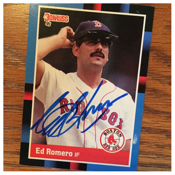 Ed Romero TTM Success