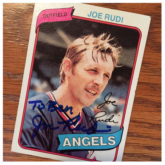 Joe Rudi TTM Success