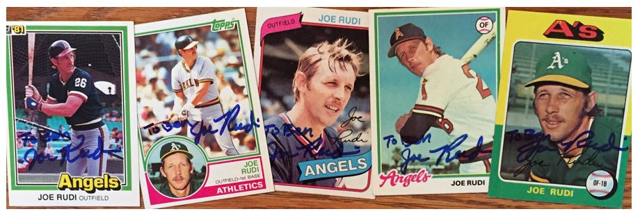 Joe Rudi TTM Success