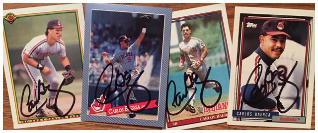 Carlos Baerga TTM Success