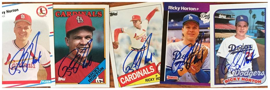 Ricky Horton TTM Success