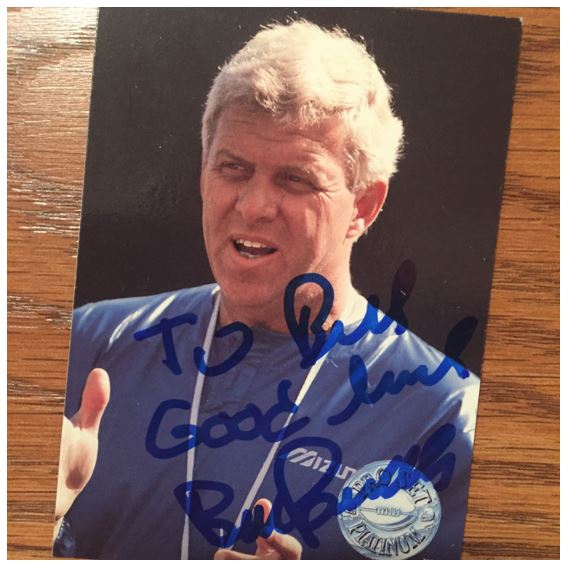 Bill Parcells TTM Success