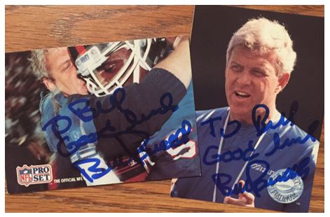 Bill Parcells TTM Success