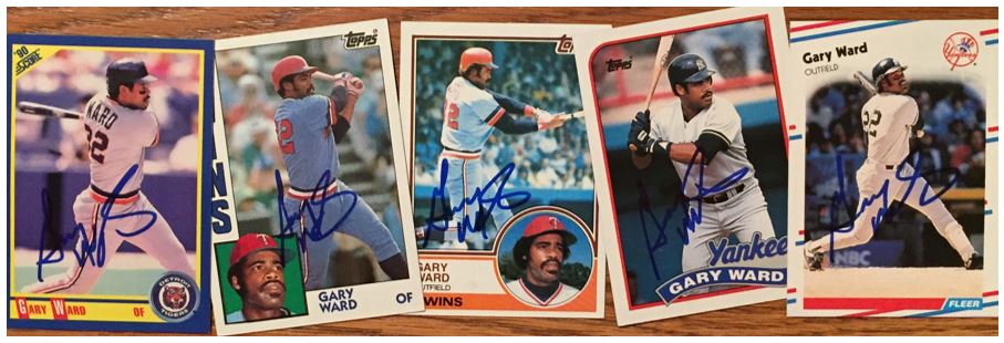 Gary Ward TTM Success