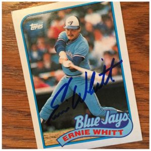 Ernie Whitt TTM Success