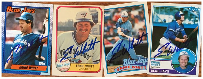 Ernie Whitt TTM Success