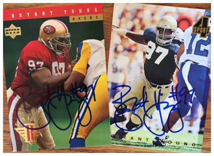 Bryant Young TTM Success