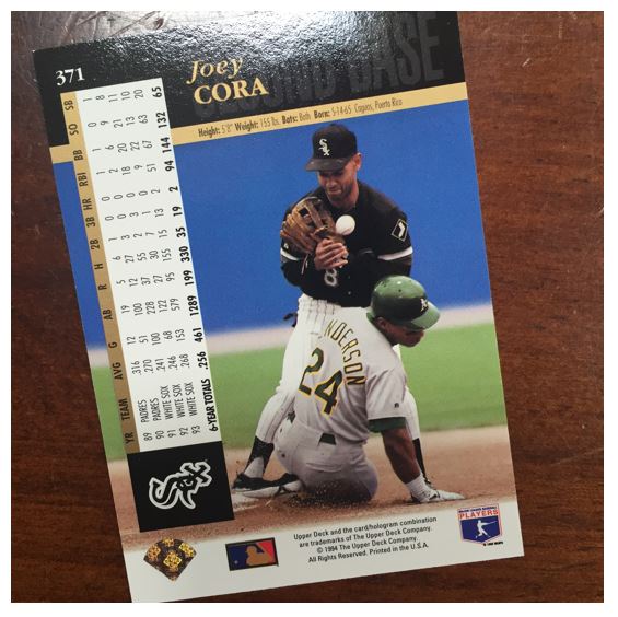 Joey Cora - I Can Catch