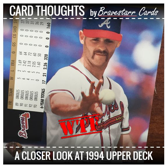 Card Thoughts: 11 WTF and Other Moments in 1994 Upper Deck