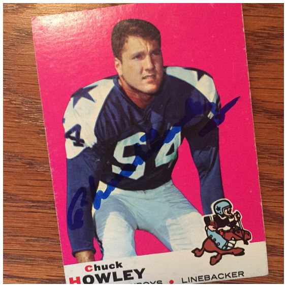 Chuck Howley TTM Success